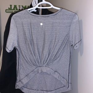 Stripped Lulu Tee